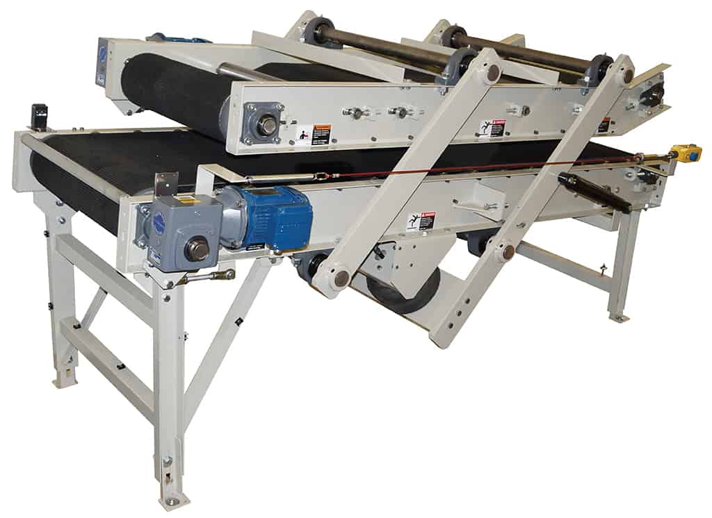 The nVenia HAMER Brand Model 5100 Flattening Conveyor